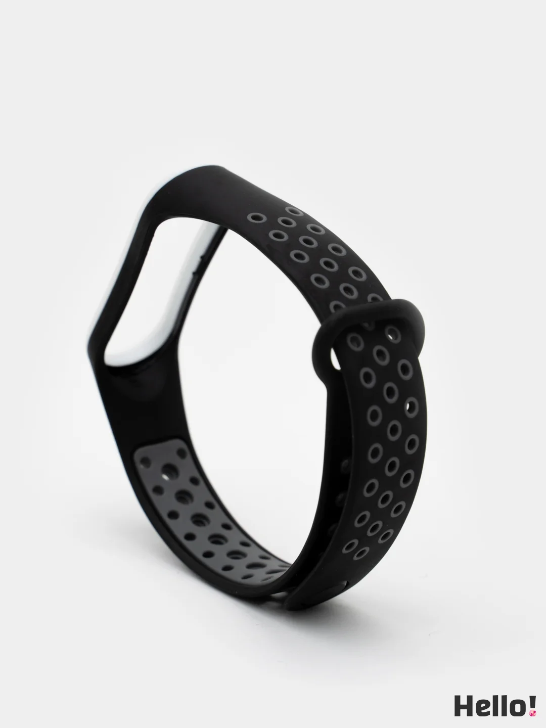 Серый меланж ремешок для Xiaomi Mi Band 4 Sports