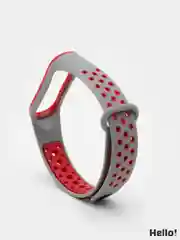 Серый меланж ремешок для Xiaomi Mi Band 4 Sports