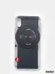 Белый чехол для Apple iPhone X / XS Фотоаппарат, 2 вида