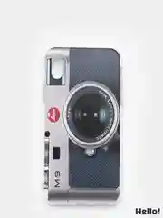 Черный чехол для Apple iPhone X / XS Фотоаппарат, 2 вида