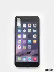 Белый чехол для Apple iPhone XS Max Смартфон, 4 вида