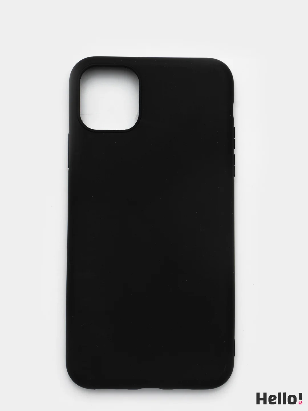 Черный чехол для Apple iPhone 11 Pro силиконовый