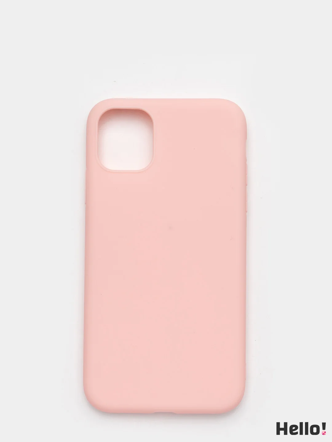 Розовый чехол для Apple iPhone 11 Pro силиконовый