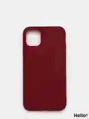 Багровый чехол для Apple iPhone 11 Pro силиконовый