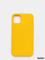 Желтый чехол для Apple iPhone 11 Pro силиконовый