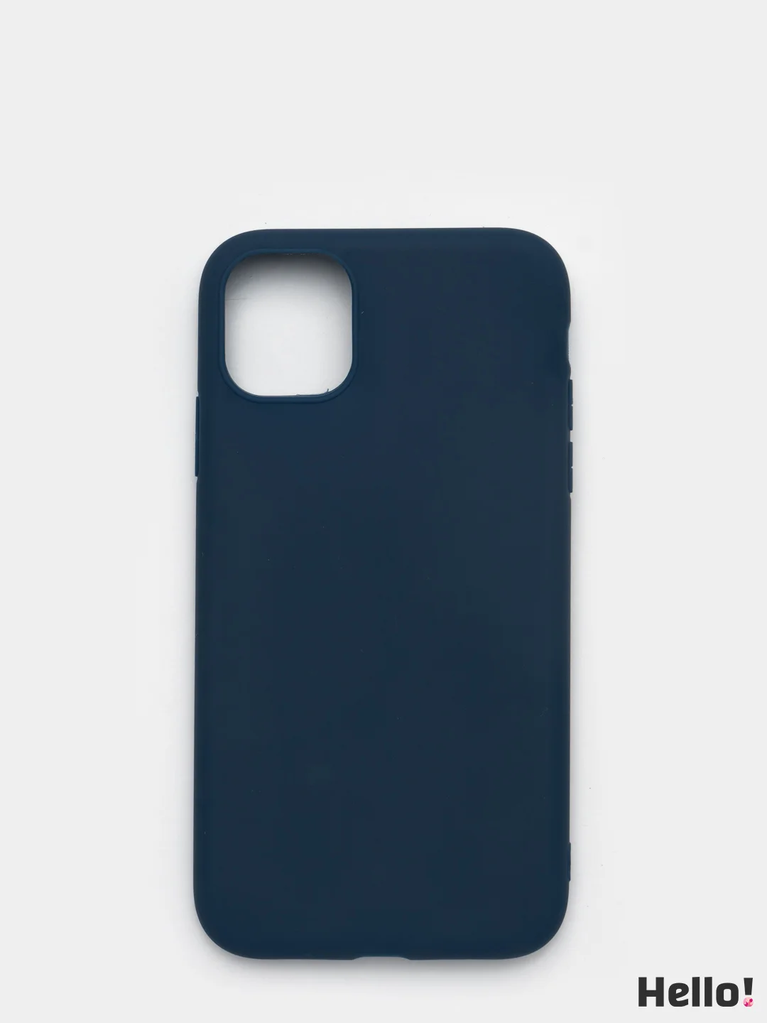 Синий чехол для Apple iPhone 11 Pro силиконовый