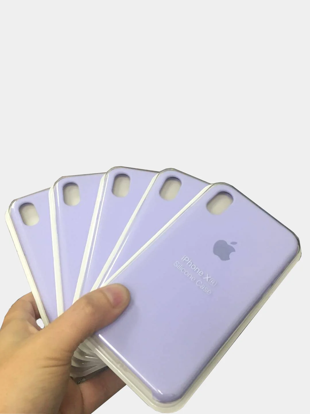 Конфетный чехол силиконовый Silicone Case для iPhone XR