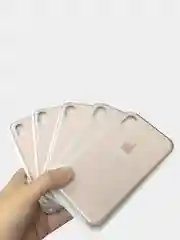 Бежевый чехол силиконовый Silicone Case для iPhone XR