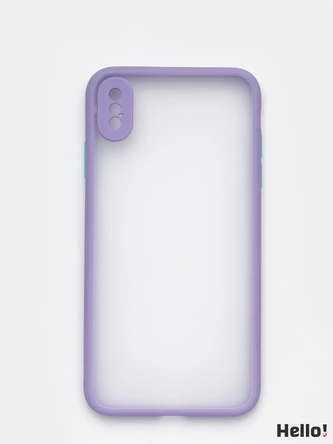 Бирюзовый чехол для Apple iPhone XS Max с цветной рамкой, 9 цветов