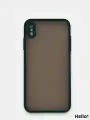 Бирюзовый чехол для Apple iPhone XS Max с цветной рамкой, 9 цветов