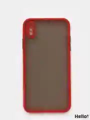 Бирюзовый чехол для Apple iPhone XS Max с цветной рамкой, 9 цветов