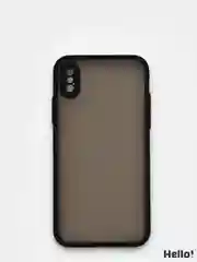 Черный чехол для Apple iPhone XS Max с цветной рамкой, 9 цветов