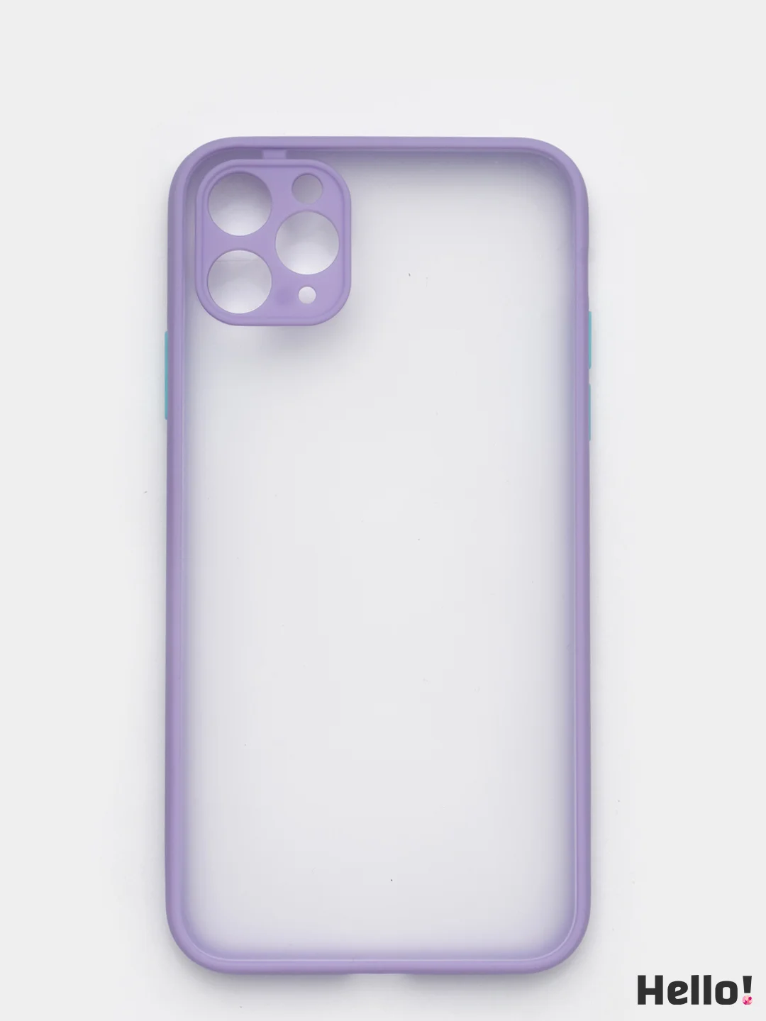 Лавандовый чехол для Apple iPhone 11 Pro Max с цветной рамкой, 9 цветов