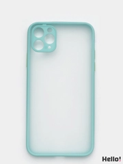 Чехол для Apple iPhone 11 Pro Max с цветной рамкой, 9 цветов