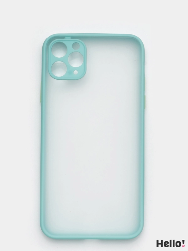 Чехол для Apple iPhone 11 Pro Max с цветной рамкой, 9 цветов