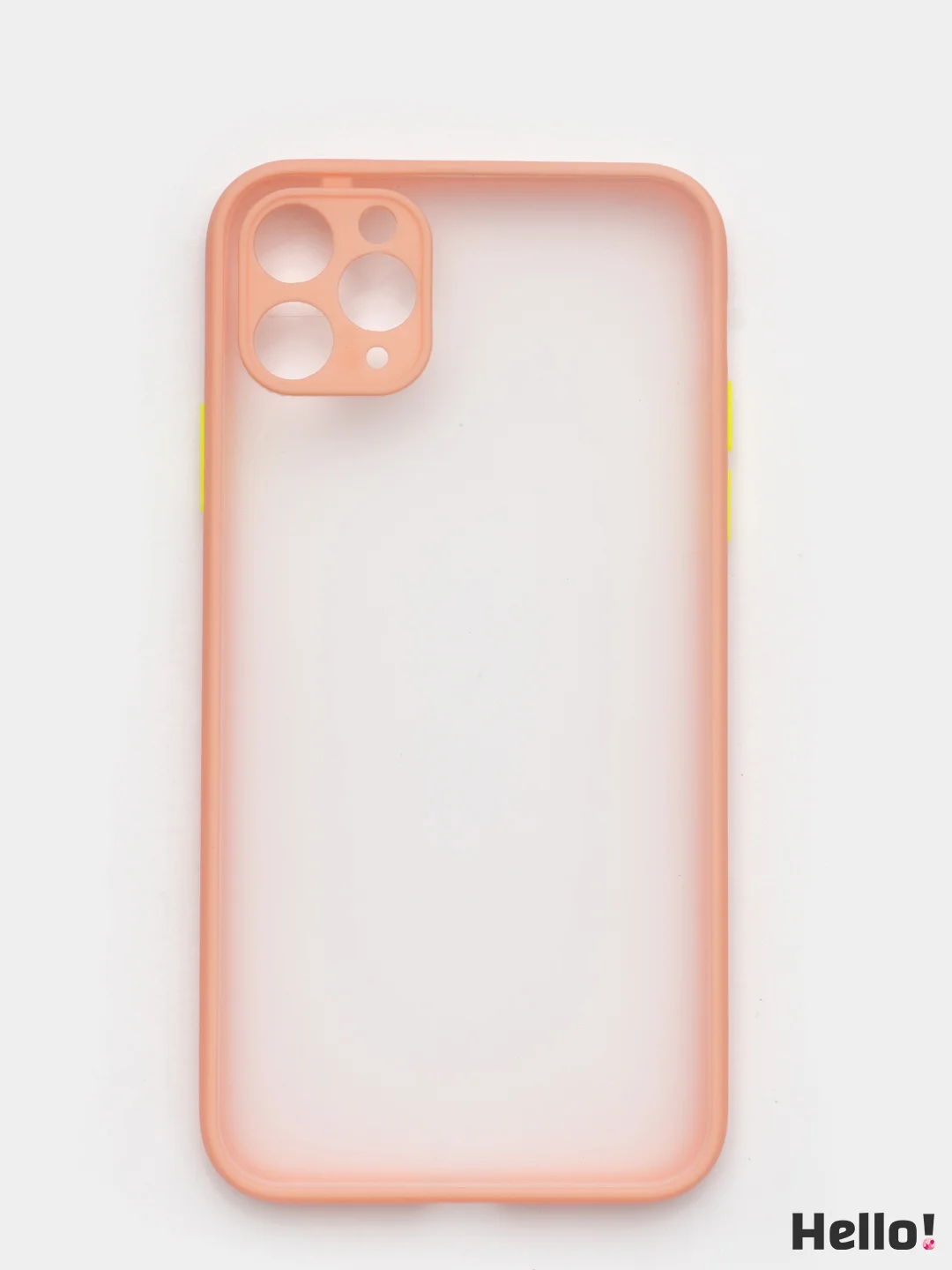 Розовый чехол для Apple iPhone 11 Pro Max с цветной рамкой, 9 цветов