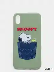 Терракотовый чехол для Apple iPhone XS Max Snoopy
