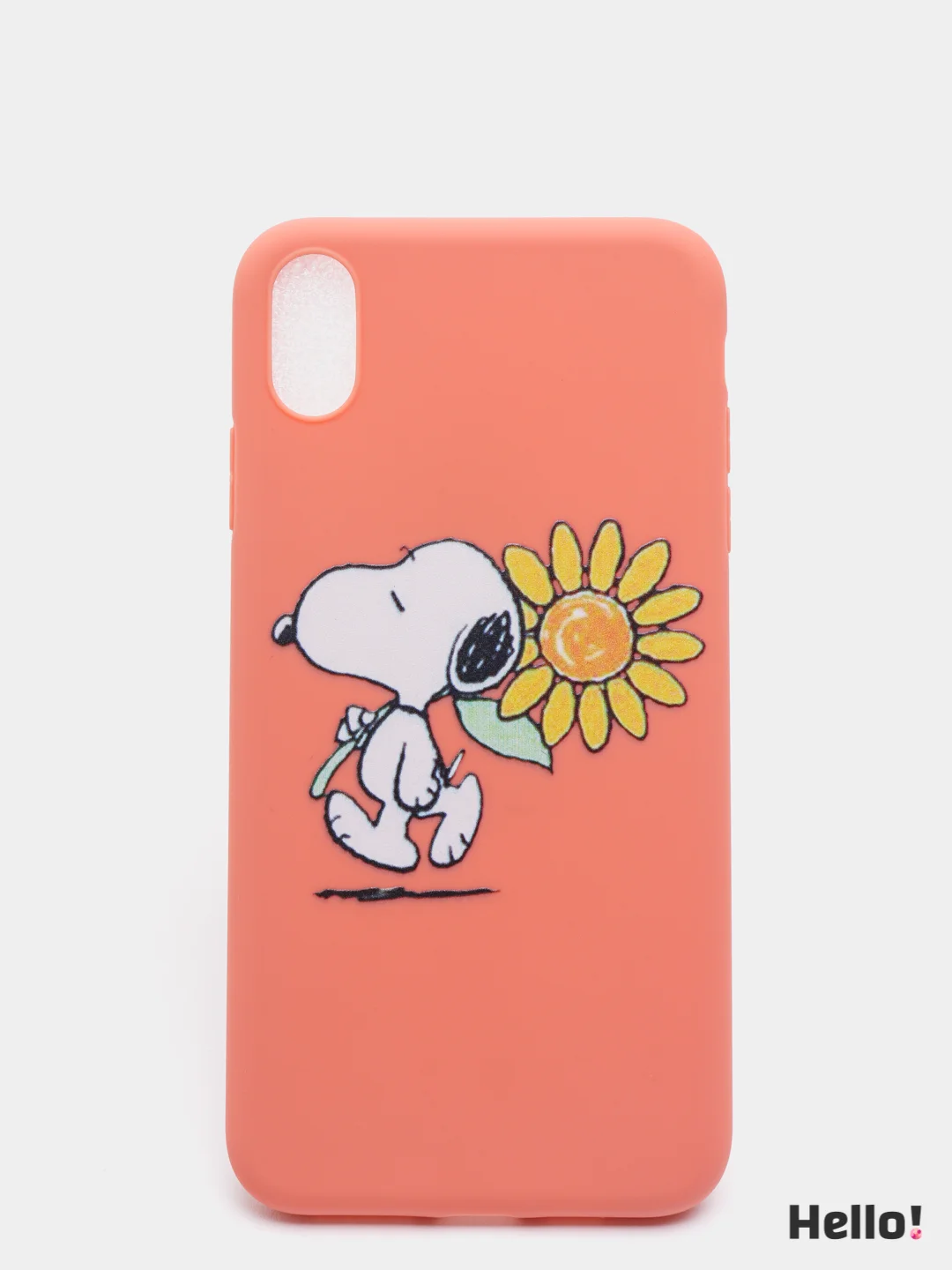 Карамельный чехол для Apple iPhone XS Max Snoopy