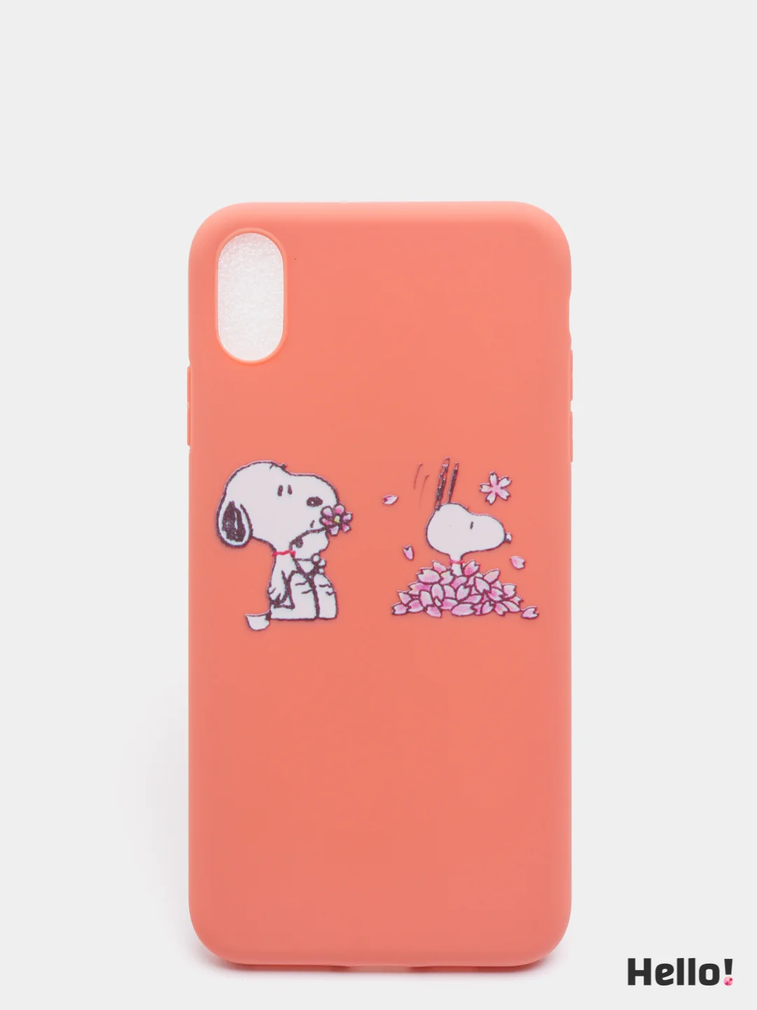 Фуксия чехол для Apple iPhone XS Max Snoopy