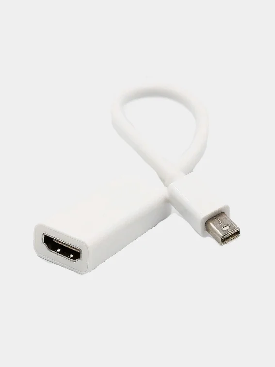 Белый переходник Mini DisplayPort - HDMI
