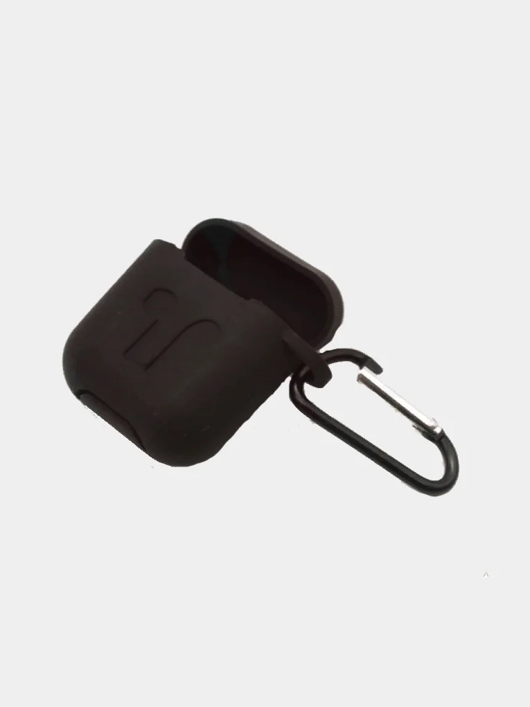 Пурпурный силиконовая накладка на EarPods с карабином