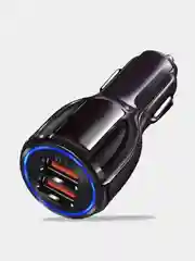 Белый автомобильное зарядное устройсво
