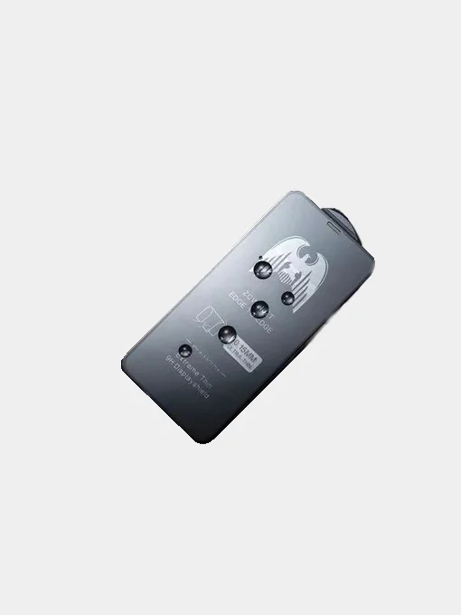 Черный защитное стекло 5D для iPhone 6/6s,6plus,7/8,7/8 Plus, Xr/11,Xs/11Pro ультратонкое 0.15 мм