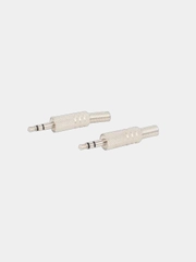 Аудио разъем на кабель 3,5 mm стерео, 2 шт