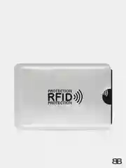 Черный чехол для карты с защитой RFID чипов