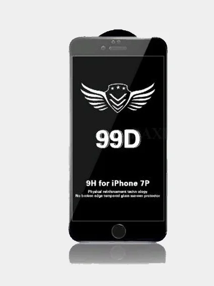 Белый защитное стекло 5D для iPhone 6/6s, 6 Plus, 7/8, 7/8 Plus, Xr/11, Xs/11 Pro