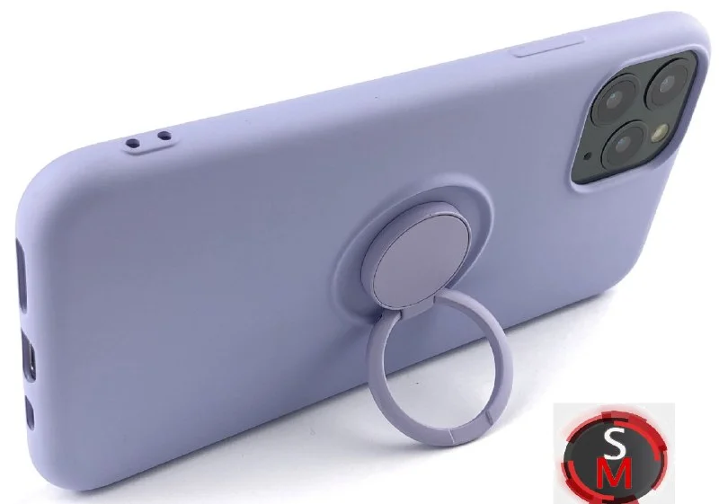 Силиконовый чехол с магнитным кольцом попсокет для Apple iPhone айфон xs xr 11 pro max