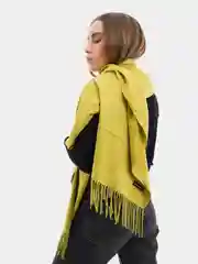Палантин однотонный