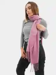 Палантин однотонный