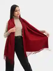Палантин однотонный