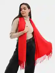 Палантин однотонный