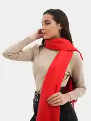 Палантин однотонный
