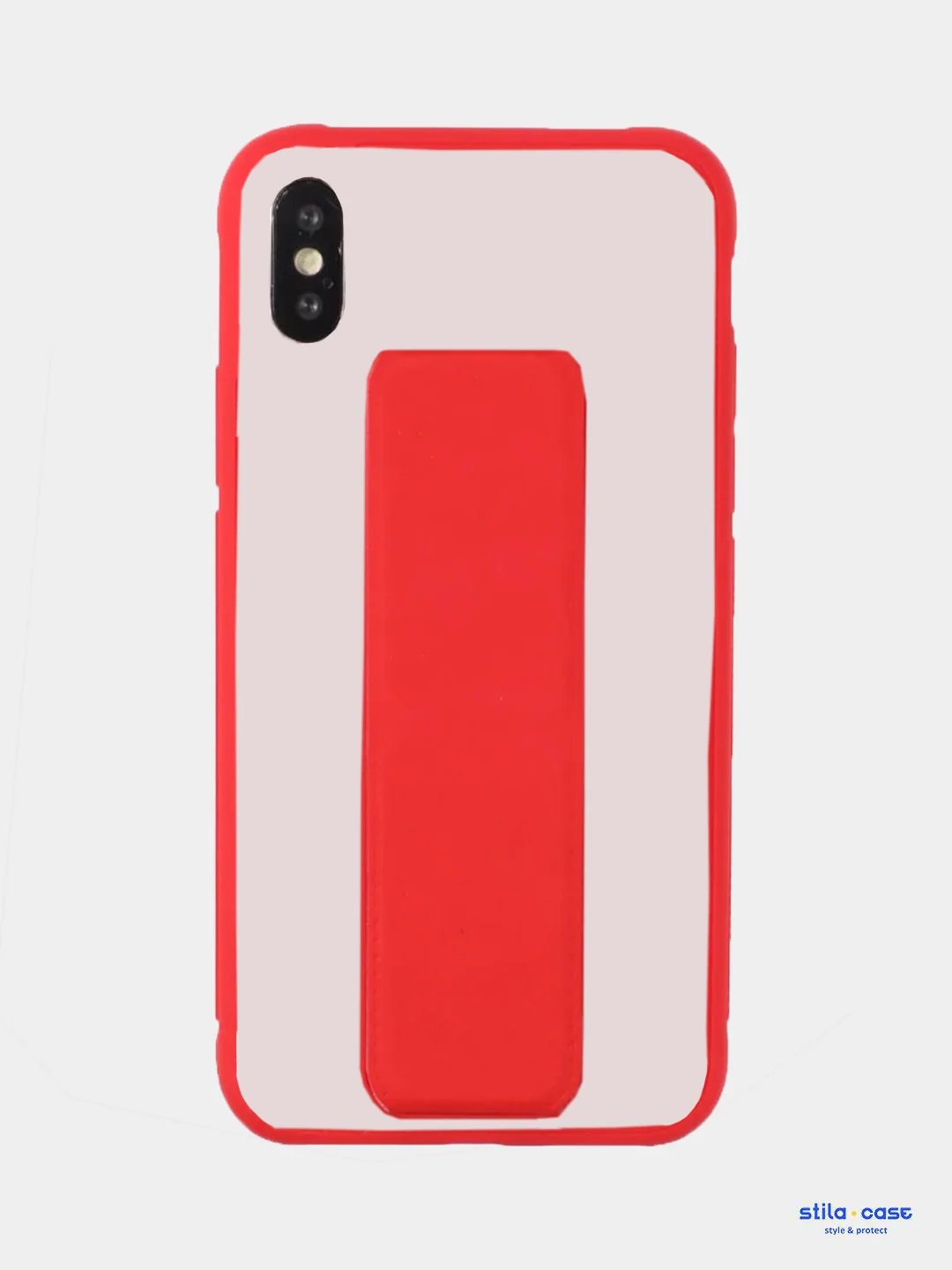 Красный чехол Apple iPhone XR силиконовый