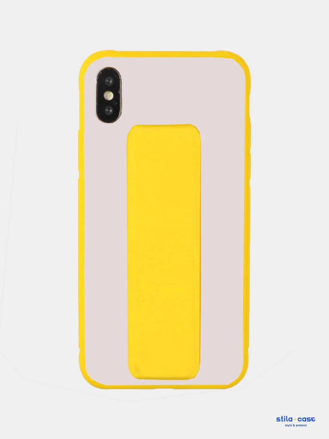 Желтый чехол Apple iPhone XR силиконовый