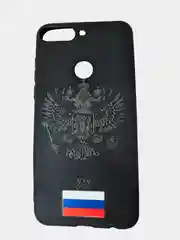 Красный чехлы "Герб" на Iphone, Samsung, Xiaomi, Honor, HYAWEI