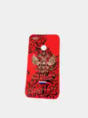 Красный чехлы "Герб" на Iphone, Samsung, Xiaomi, Honor, HYAWEI