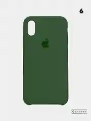 Оливковый чехол для iPhone Xs Max Силиконовый