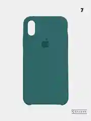 Хаки чехол для iPhone Xs Max Силиконовый