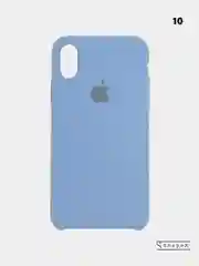 Небесно-голубой чехол для iPhone Xs Max Силиконовый