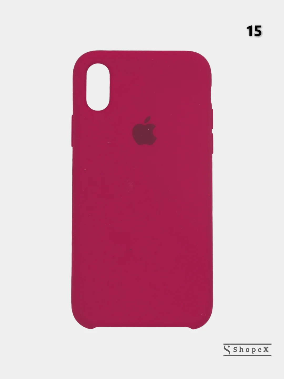 Фуксия чехол для iPhone Xs Max Силиконовый