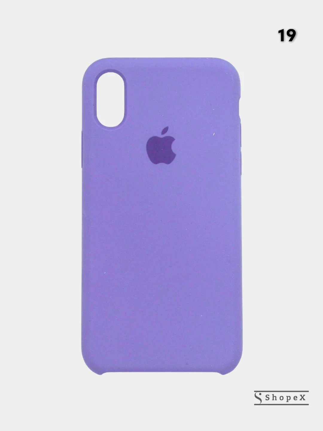 Лавандовый чехол для iPhone Xs Max Силиконовый