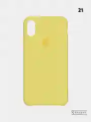 Желтый чехол для iPhone Xs Max Силиконовый