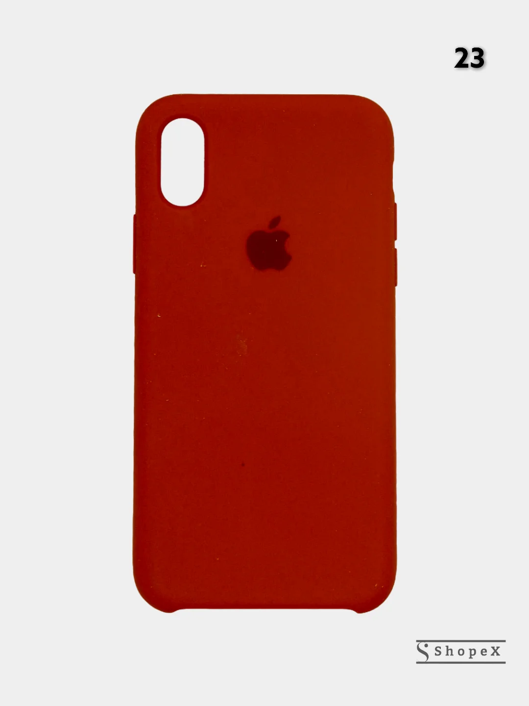 Багровый чехол для iPhone Xs Max Силиконовый