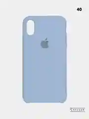 Синий чехол для iPhone Xs Max Силиконовый