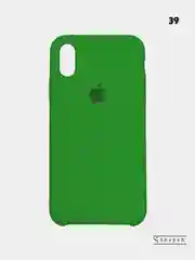 Зеленый чехол для iPhone Xs Max Силиконовый