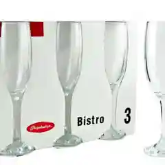 Набор рюмок для водки 3 штуки Bistro" 60мл 44134*
